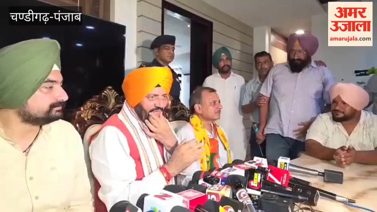 Haryana CM Saini targets AAP government in Faridkot.