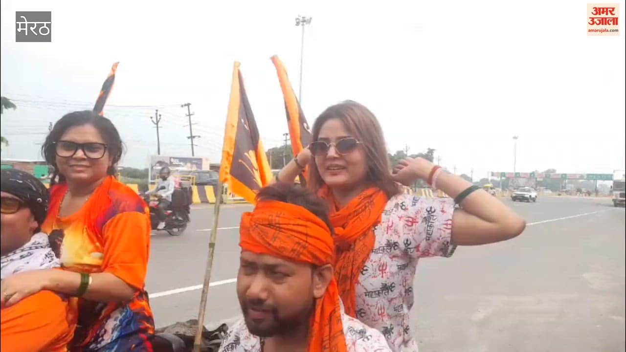 Meerut: Number of Kanwariyas rising in Meerut.