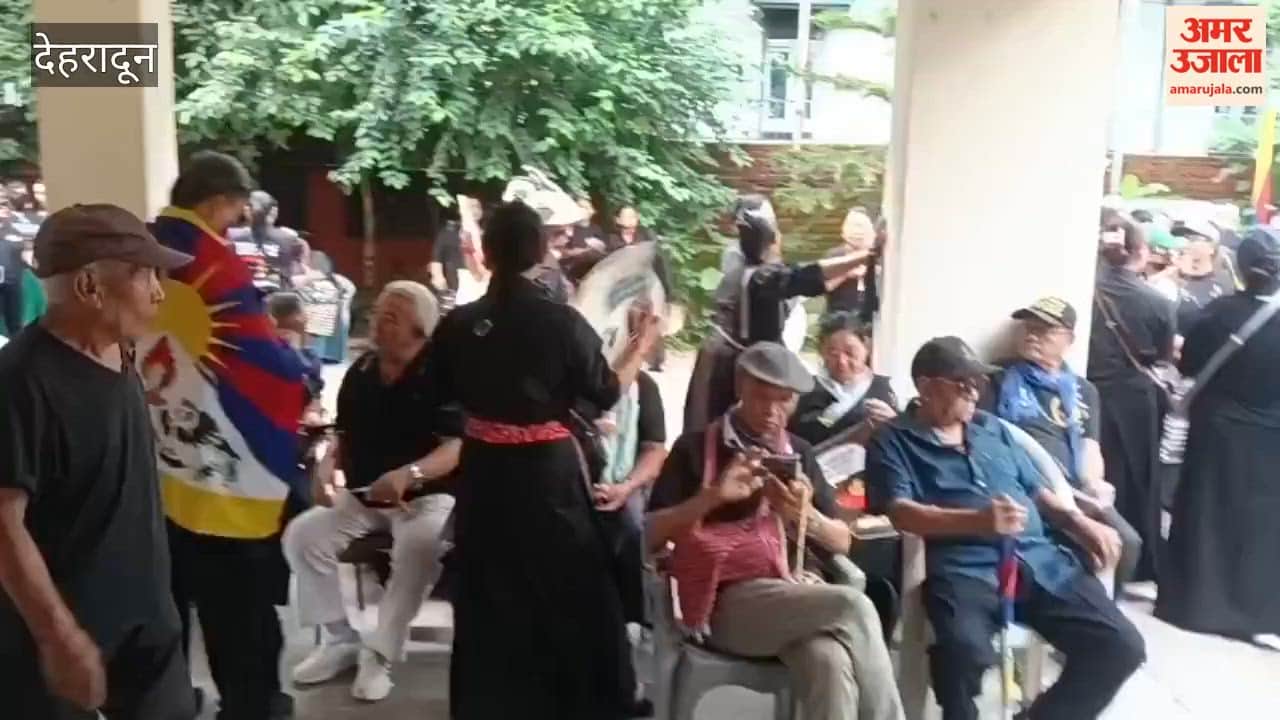 Dehradun: 'Pawo Lobga Rangzen March' taken out in support of Tibet's independence.