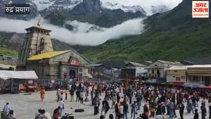 Kedarnath: Unwavering faith amidst weather challenges; devotees arrive to seek blessings of Baba Kedar during the month of Shravan.