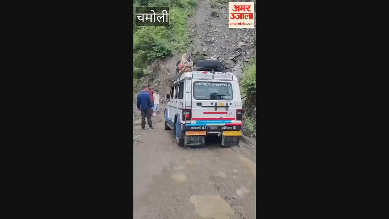 Normal life disrupted in Tharali due to heavy rain several roads closed due to landslides