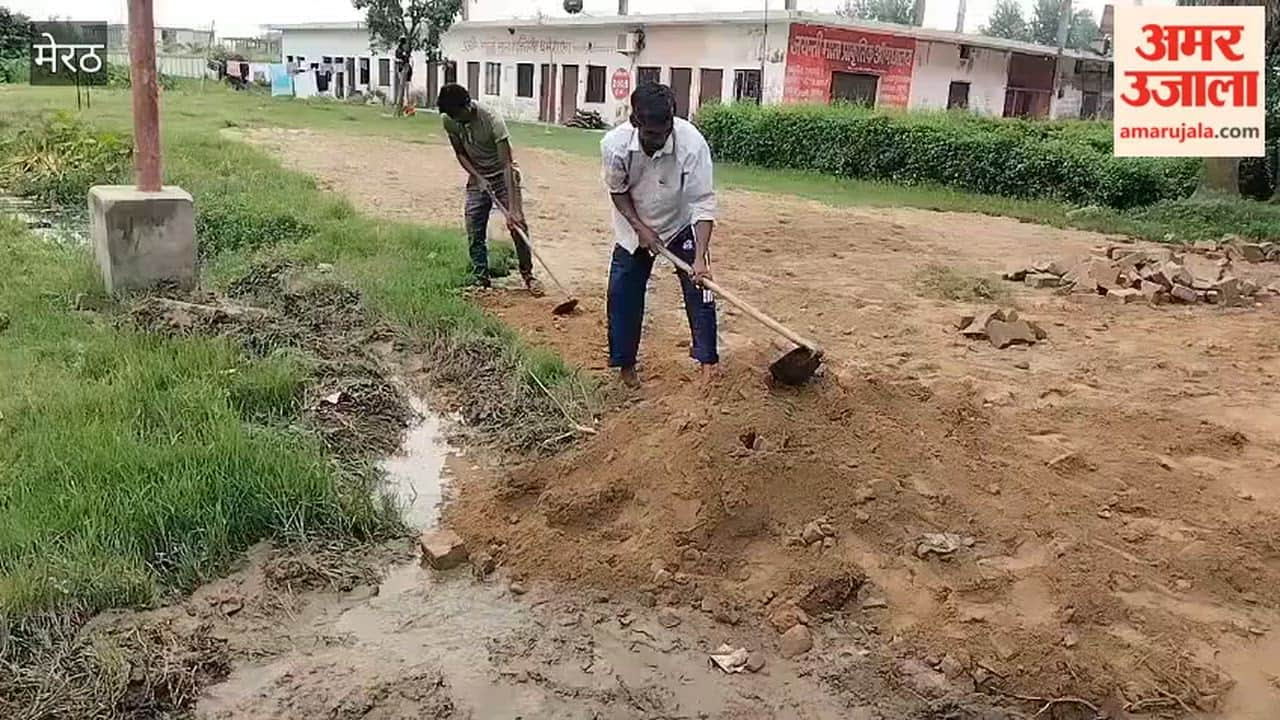 Meerut: Preparations Intensify for Kanwar Camp at Pandeshwar Mahadev Temple