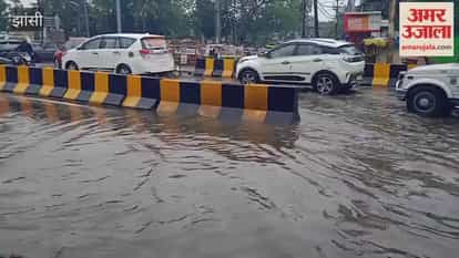 Heavy rain makes the weather pleasant; waterlogging in several areas adds to the trouble.