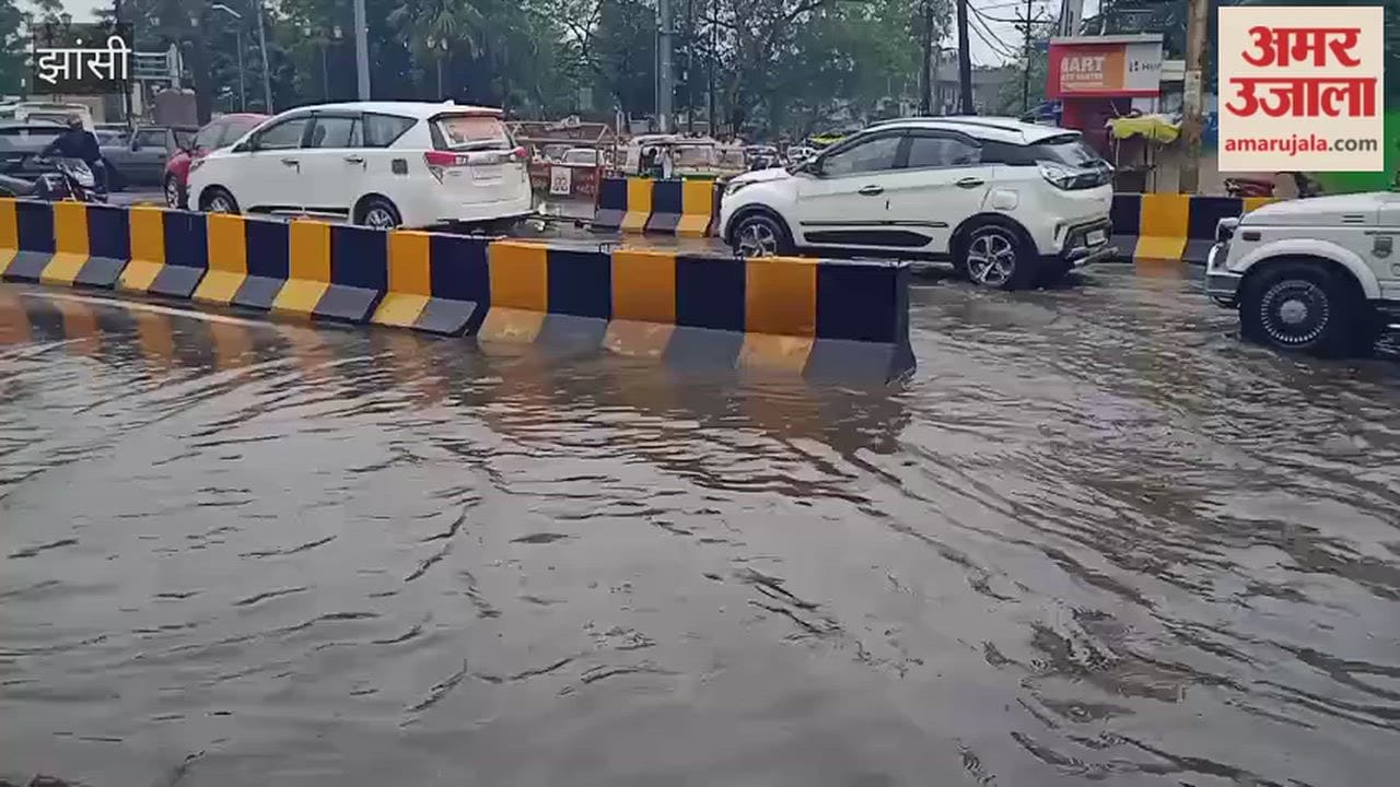 Heavy rain makes the weather pleasant; waterlogging in several areas adds to the trouble.