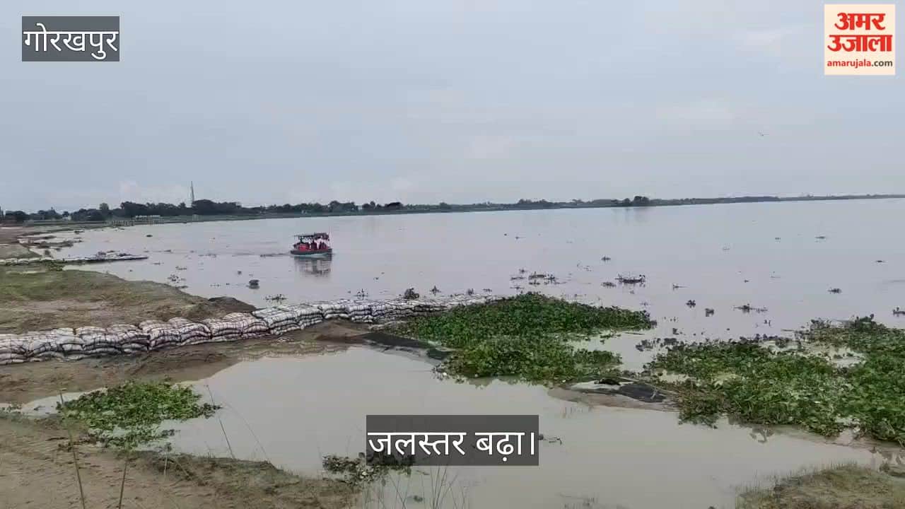 Water levels of Rapti and Saryu rise; alert issued for the Diara region.