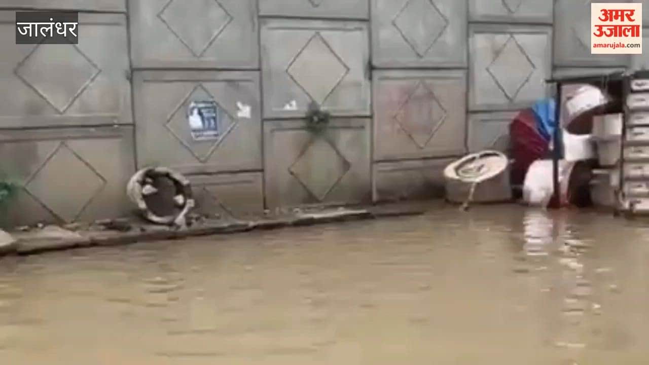 Waterlogging and deep potholes on the road increased the danger; panic ensued after a truck overturned