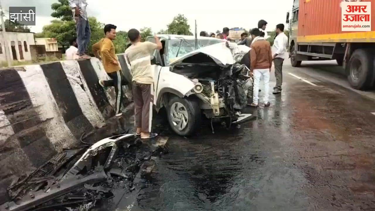 Two people, including mafia figure Atiq Ahmed's youngest son Aban, killed in a road accident; SSP BB GTS Murthy provides details on the incident.