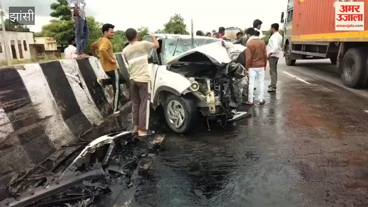 Two people, including mafia figure Atiq Ahmed's youngest son Aban, killed in a road accident; SSP BB GTS Murthy provides details on the incident.