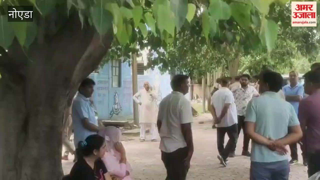 Greater Noida Arson Bodies of two firefighters reach the post-mortem centre