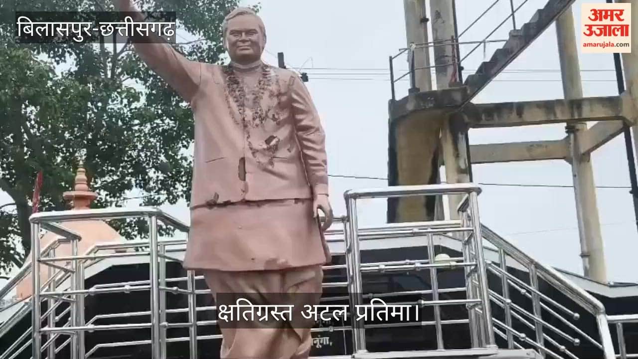Questions raised over the 20 lakh Atal statue, the layer started peeling off in a year and a half; Bodri Atal