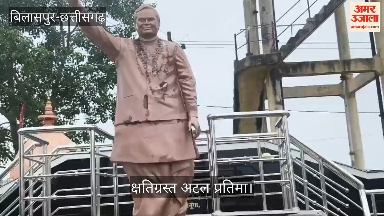 Questions raised over the 20 lakh Atal statue, the layer started peeling off in a year and a half; Bodri Atal
