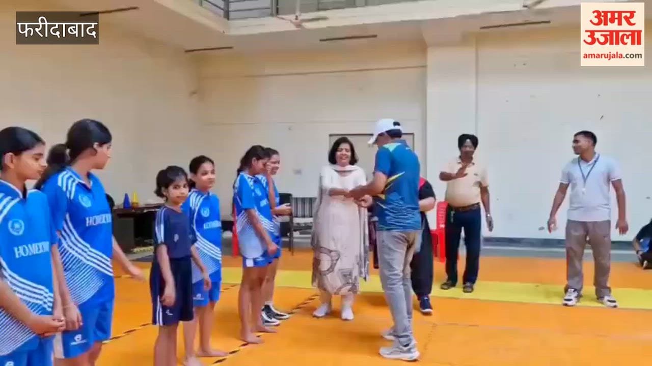 24 girls from Faridabad secured a spot in the state-level kabaddi camp