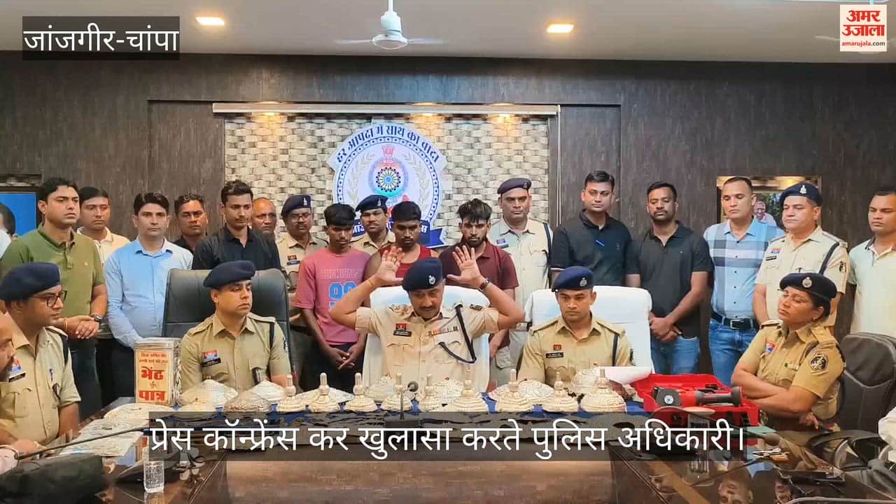 Theft of 3 temples revealed: A debt-ridden youth carried out the crime with his friends, goods worth Rs 16.60