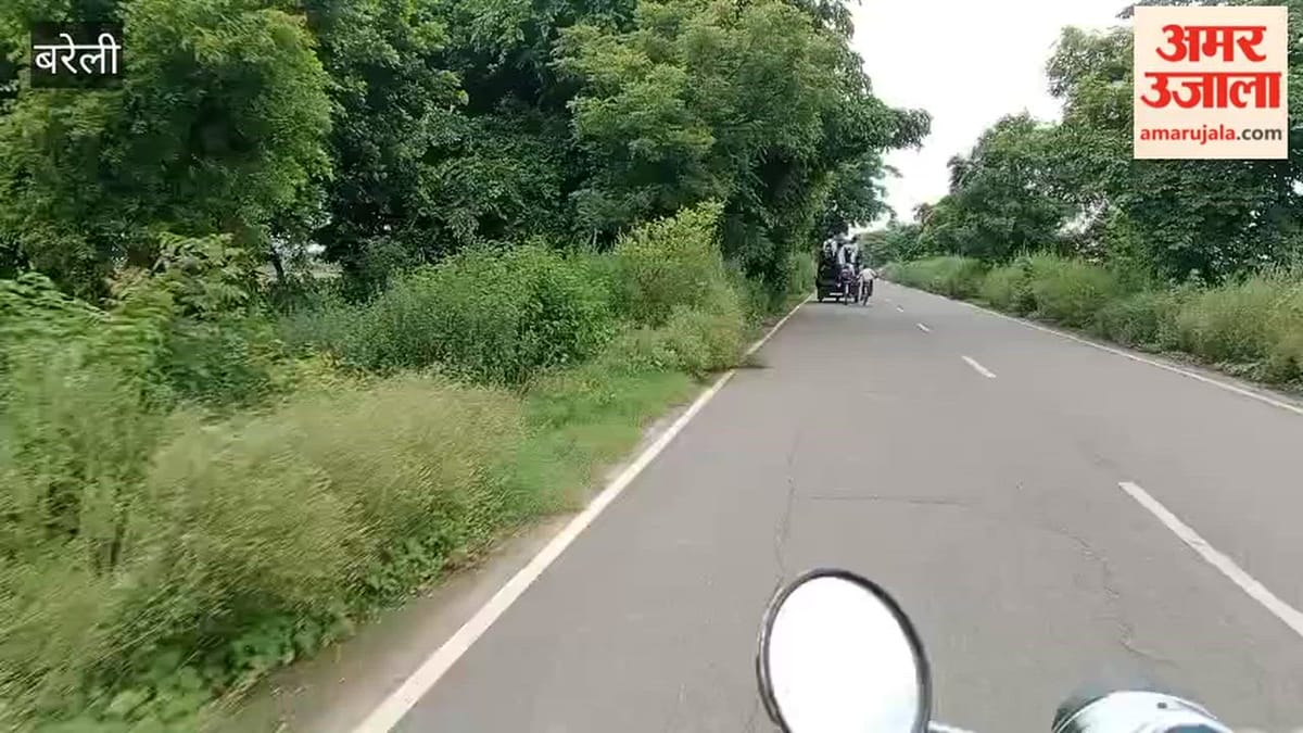 जान से खिलवाड़: टेंपो में मानकों से अधिक स्कूली बच्चे और सवारियां, उसके पीछे दो साइकिल सवार, देखें वीडियो