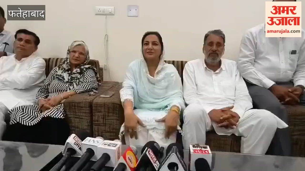Speaking in Fatehabad, Sunaina Chautala said that the BJP's countdown has begun in the country and the party is set to face a crushing defeat in the Punjab and UP assembly elections.