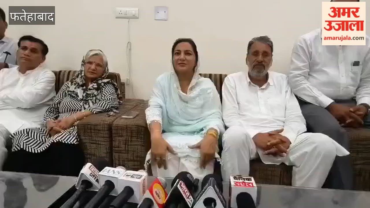 Speaking in Fatehabad, Sunaina Chautala said that the BJP's countdown has begun in the country and the party is set to face a crushing defeat in the Punjab and UP assembly elections.