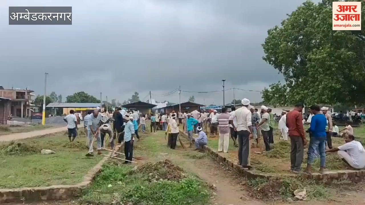 अंबेडकरनगर: सीएम के स्वागत में सज रही बाबा गोविंद साहब की तपोस्थली