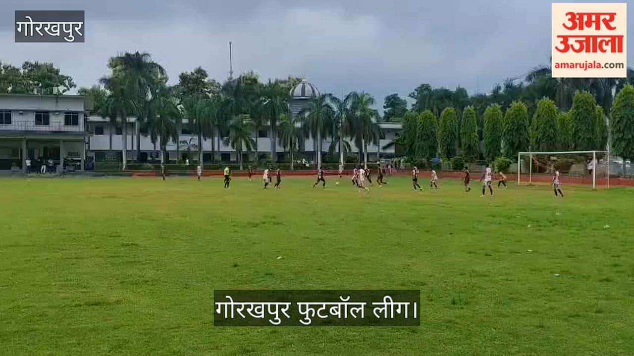 Gorakhpur Football League: Match played between Sanatan and Sardar Nagar Club.