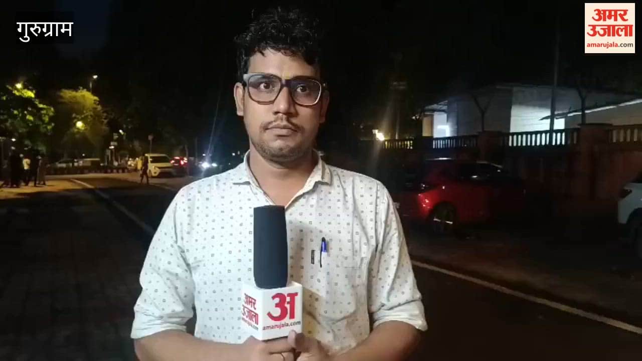 Rain since morning in Gurugram has brought sports activities at Nehru Stadium to a halt