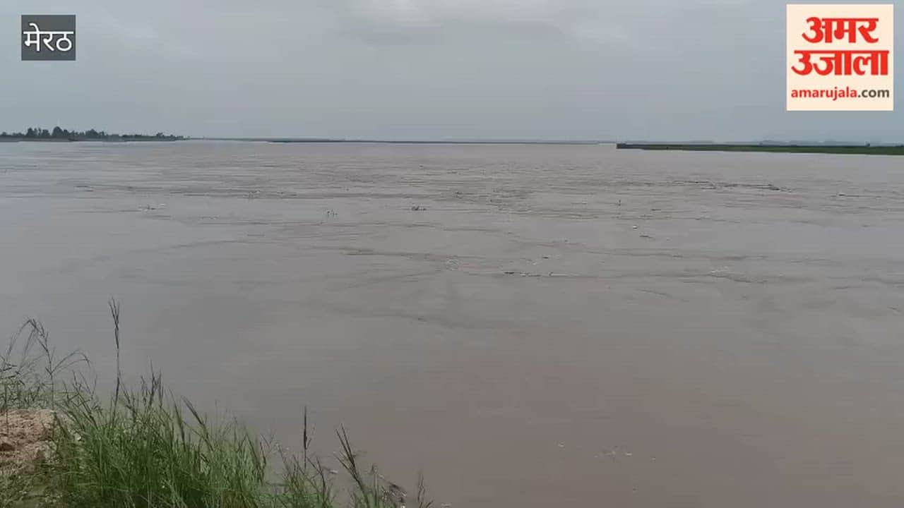 Meerut: Ganga water level rises again; discharge increased from Bhimgoda and Bijnor barrages.