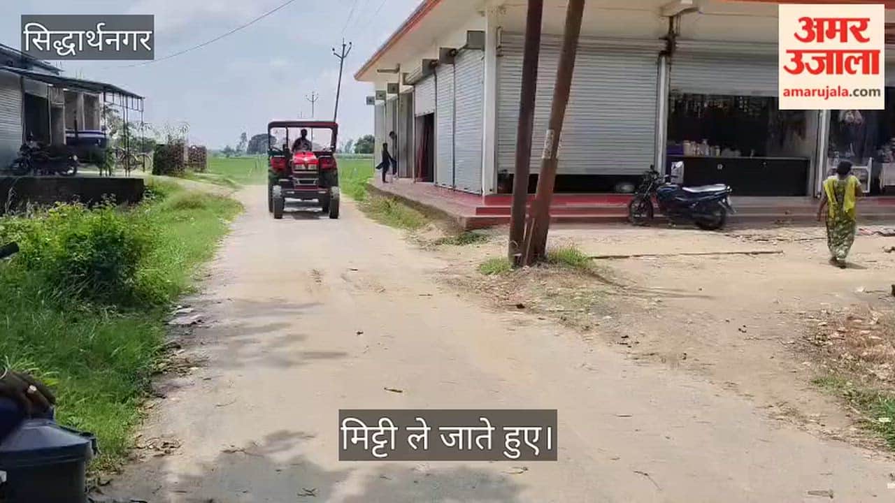 Mining mafias are emboldened and are brazenly excavating soil in the river area.