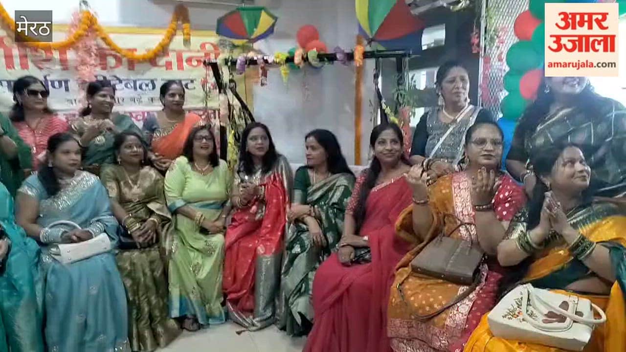 Meerut: Sheesh Ka Dani Samarpan Charitable Trust Celebrates Hariyali Teej with Dance and Festivities