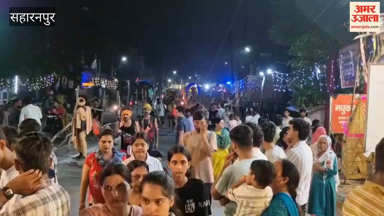 Saharanpur: Sea of Kanwariyas Floods the Route, Devotion Peaks Ahead of Shivratri
