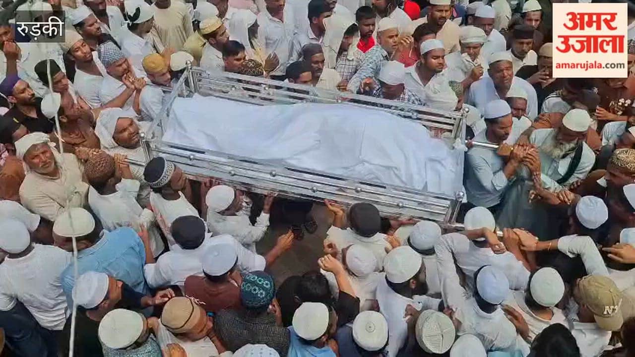 Roorkee: Six coffins were taken out of the village simultaneously, every eye became moist