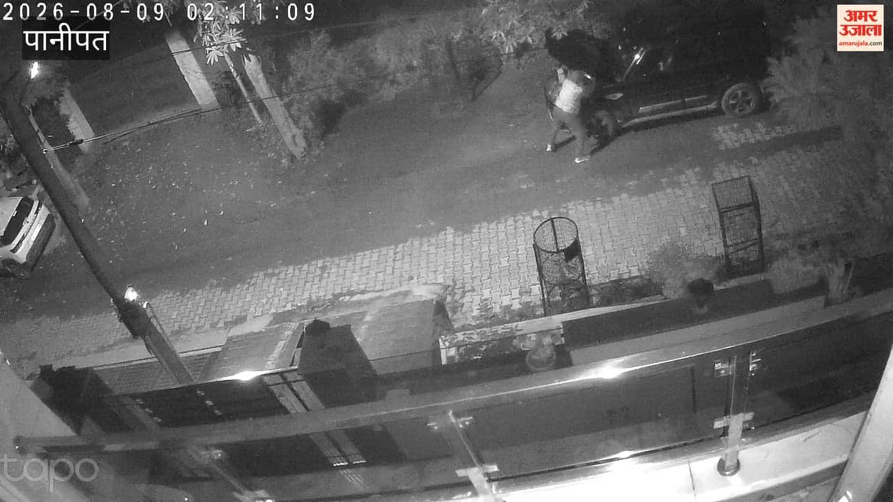 High-tech thief's feat in Panipat: Made off with a Scorpio in one minute; caught on CCTV.