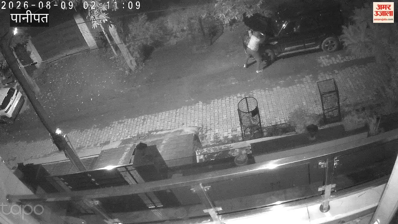 High-tech thief's feat in Panipat: Made off with a Scorpio in one minute; caught on CCTV.