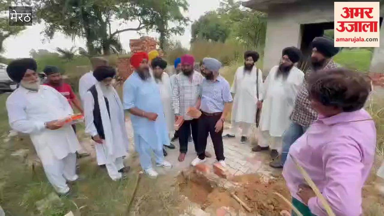 Meerut: Cremation ground in poor condition; Gurudwara committee undertaking construction of a hall.
