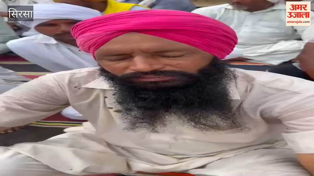 Villagers in Sirsa's Desujodha village began a sit-in protest demanding clean drinking water.