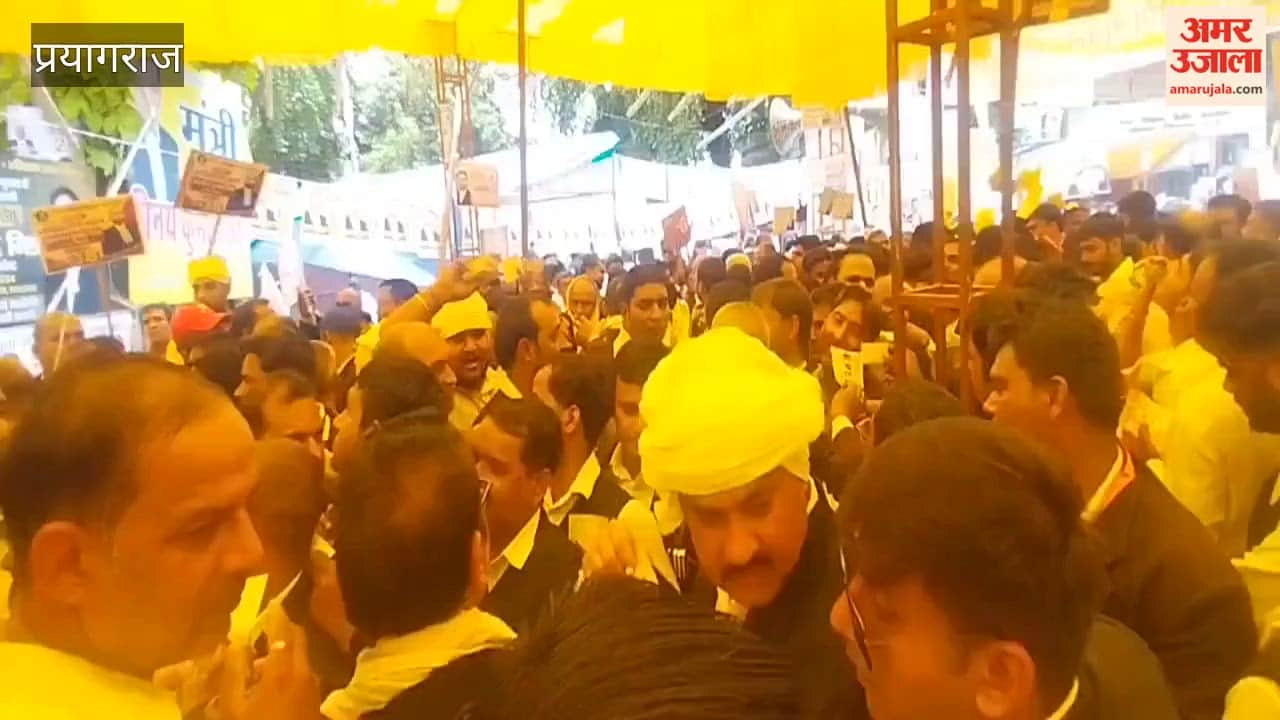 Votes cast amidst intense activity at the court complex for the District Bar Association election.