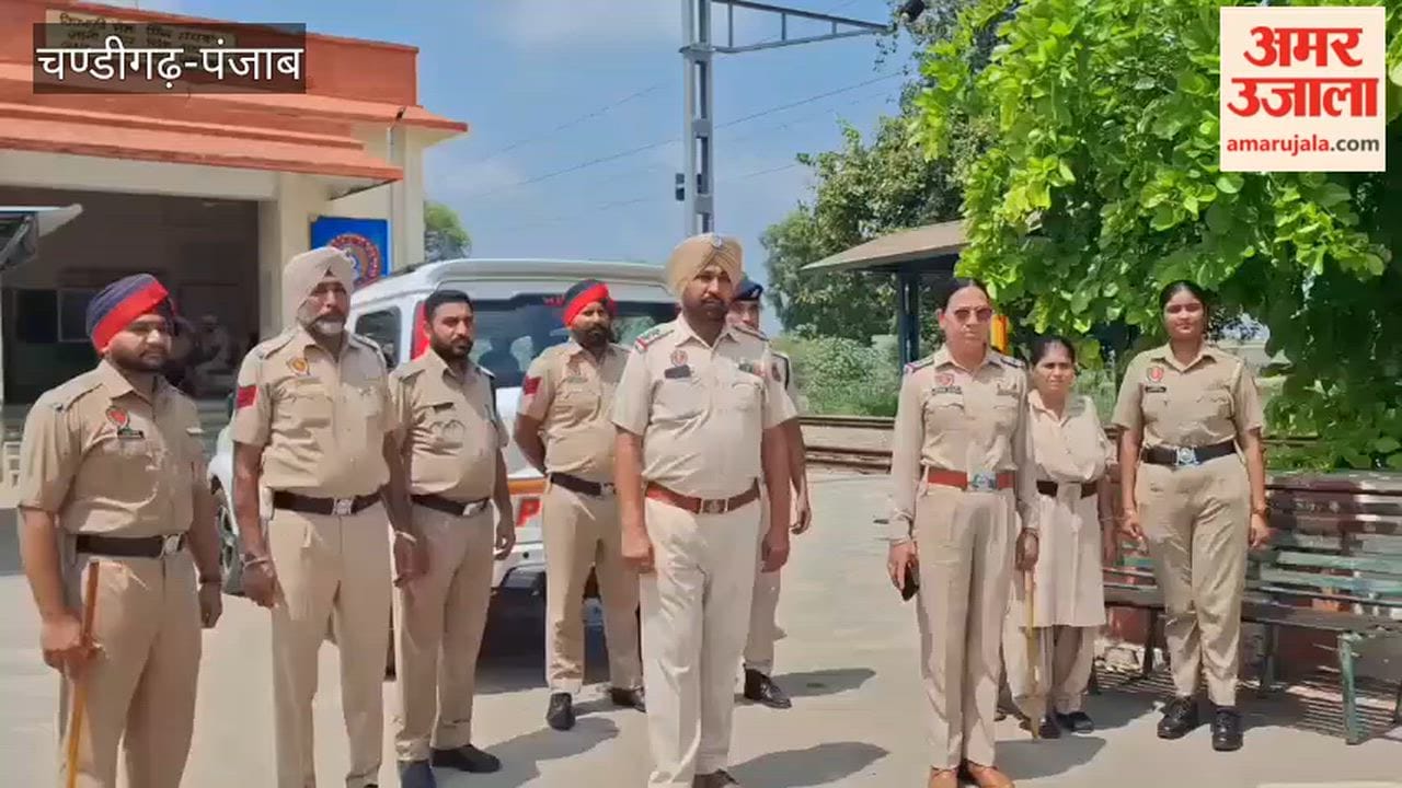 In view of Independence Day, the GRP conducted a search operation at railway stations in Faridkot