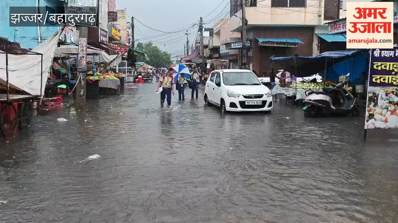 Heavy rain in Beri brings smiles to farmers' faces but causes inconvenience to people.