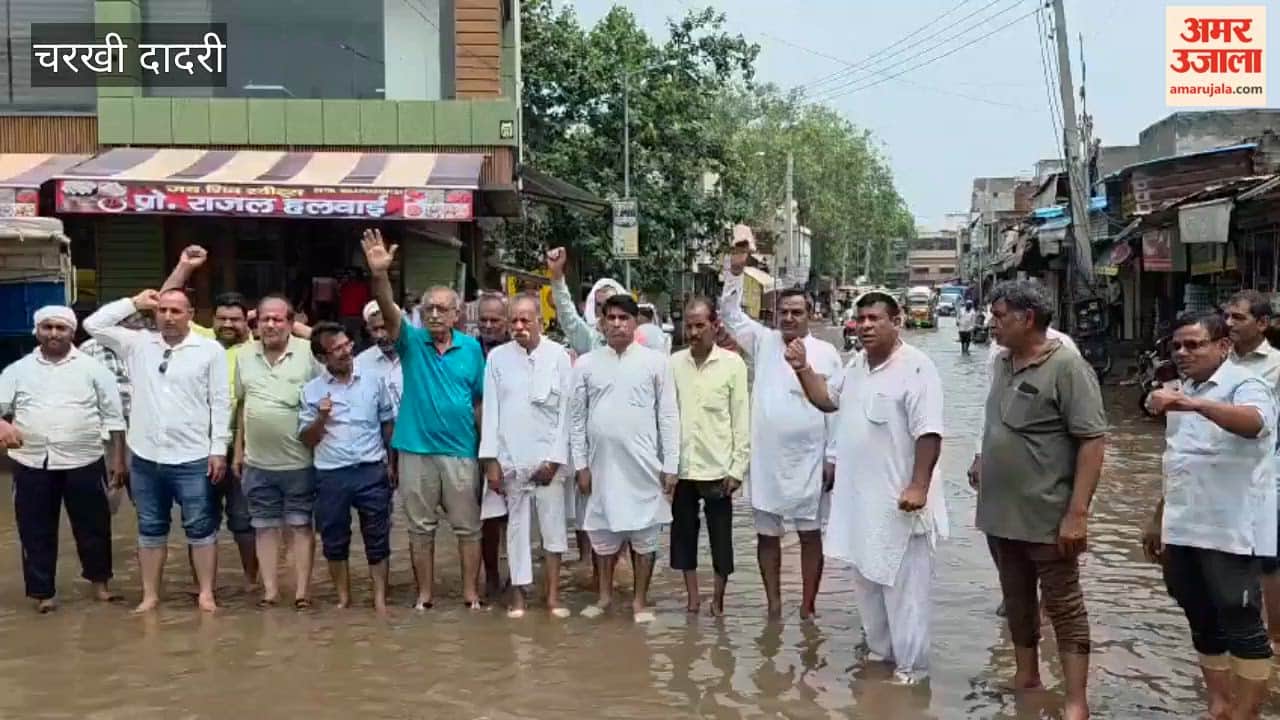 Traders in Charkhi-Dadri outraged over waterlogging; warn of market shutdown if the issue is not resolved within 24 hours.