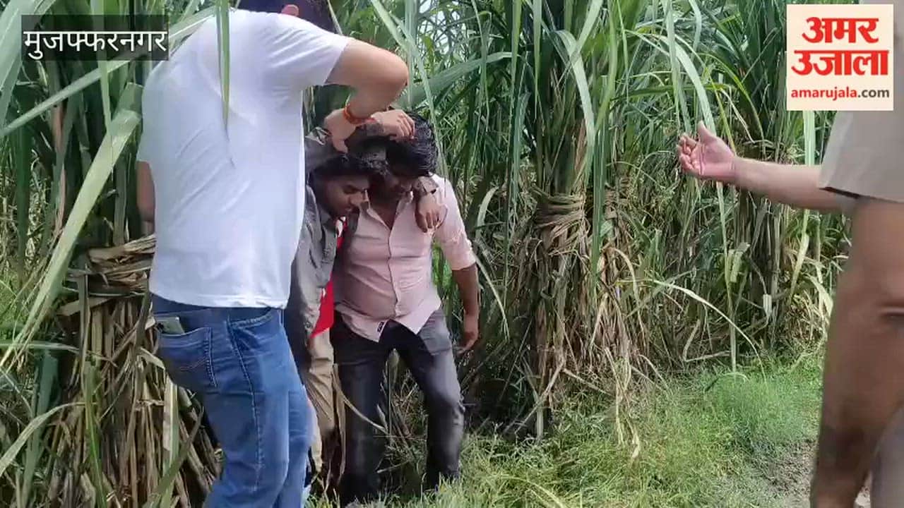 Muzaffarnagar: Deranged lover who attacked a young man with a *bugda* (heavy bladed weapon) arrested following an encounter.