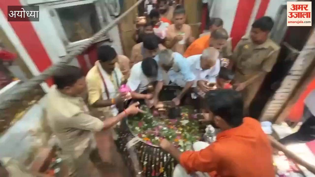सावन की त्रयोदशी पर अयोध्या में उमड़ी श्रद्धालुओं की भीड़, रामपथ ठसाठस भरा