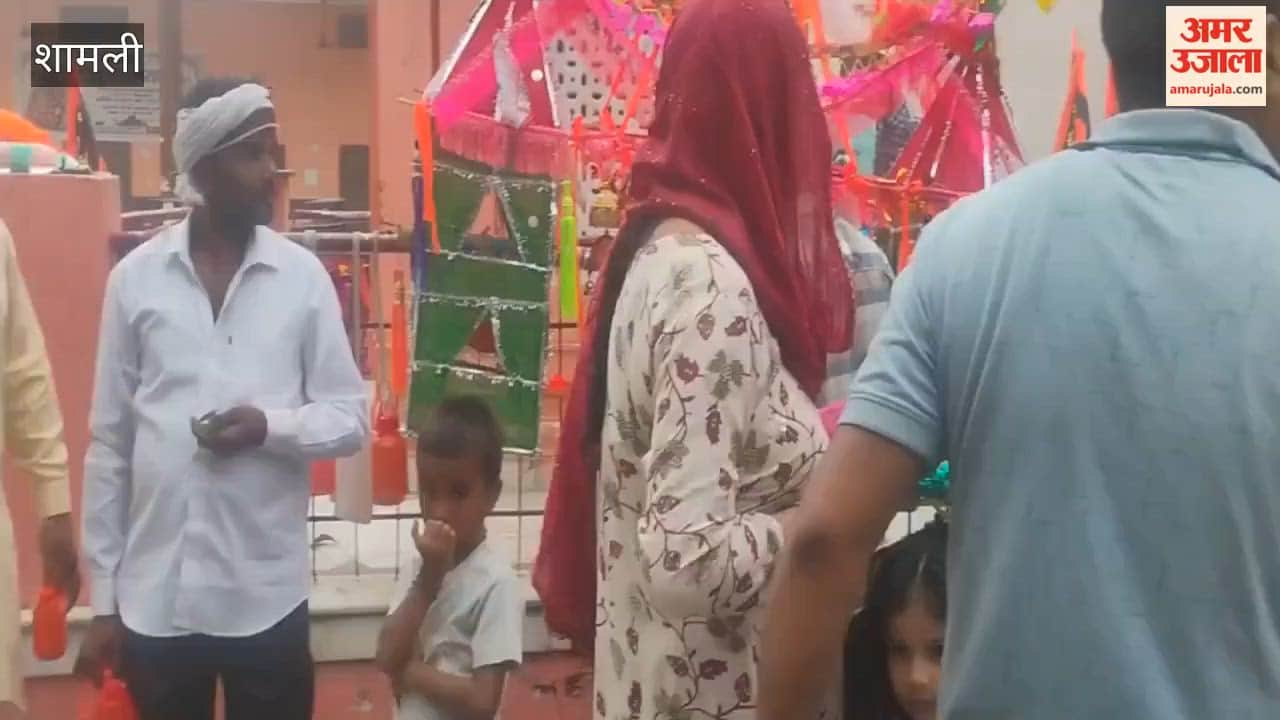 Shamli: Kanwariyas Return Home Amid Dhol Beats and Har Har Mahadev Chants