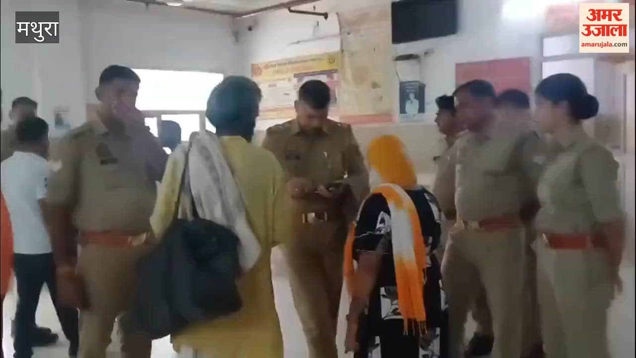 A woman who had come from her maternal home to her in-laws' house jumped into the Yamuna, was rescued by the SDRF.