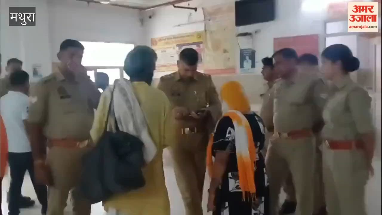 A woman who had come from her maternal home to her in-laws' house jumped into the Yamuna, was rescued by the SDRF.