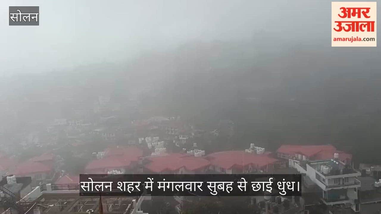 solan weather dense fog low visibility rain