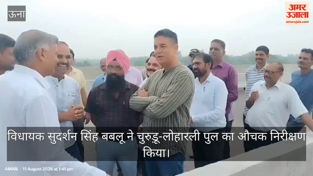 chururu loharli bridge solar lights sudarshan bablu inspection