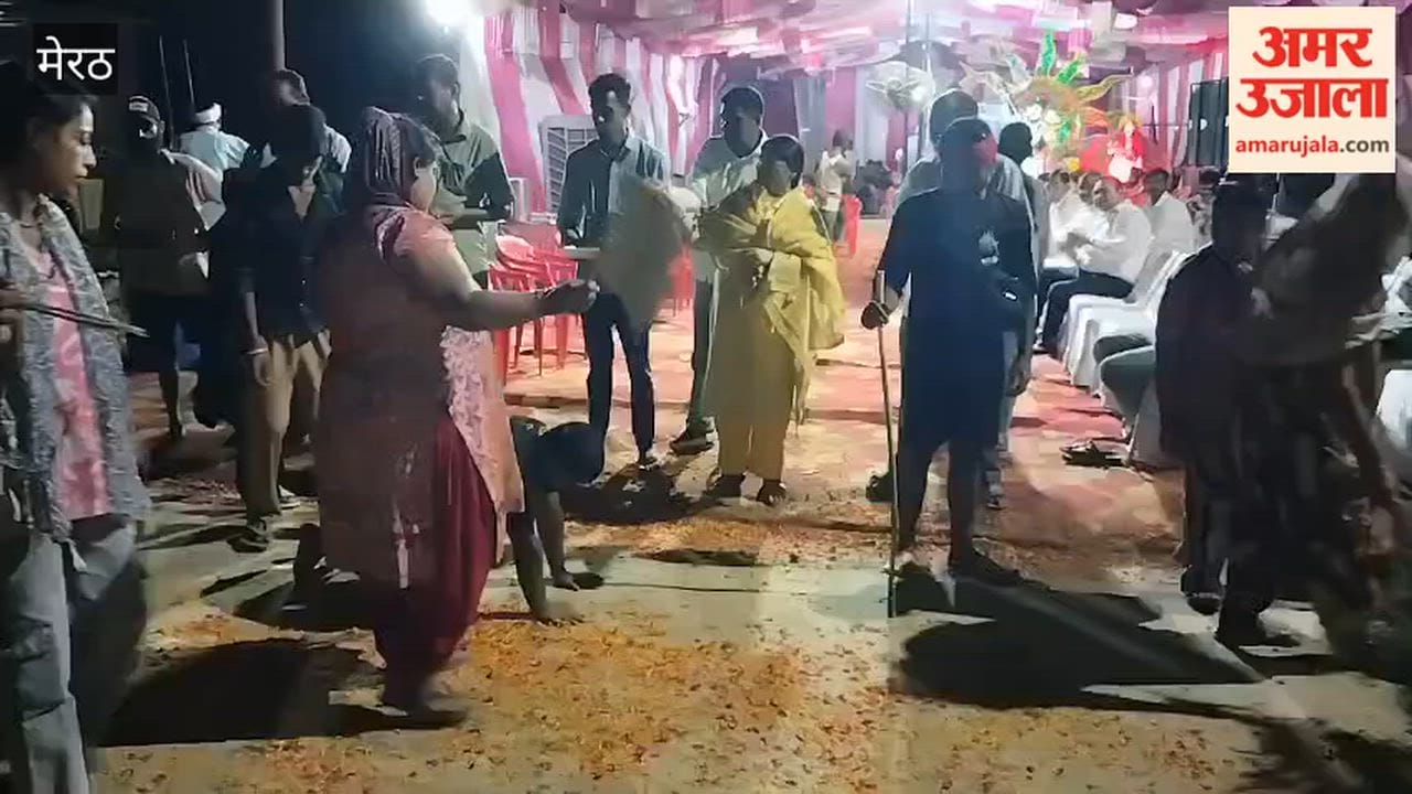 Meerut: Some arrived at Lord Bhole-nath's shrine crawling on their bellies, while others came performing full prostrations with their Kanwars.