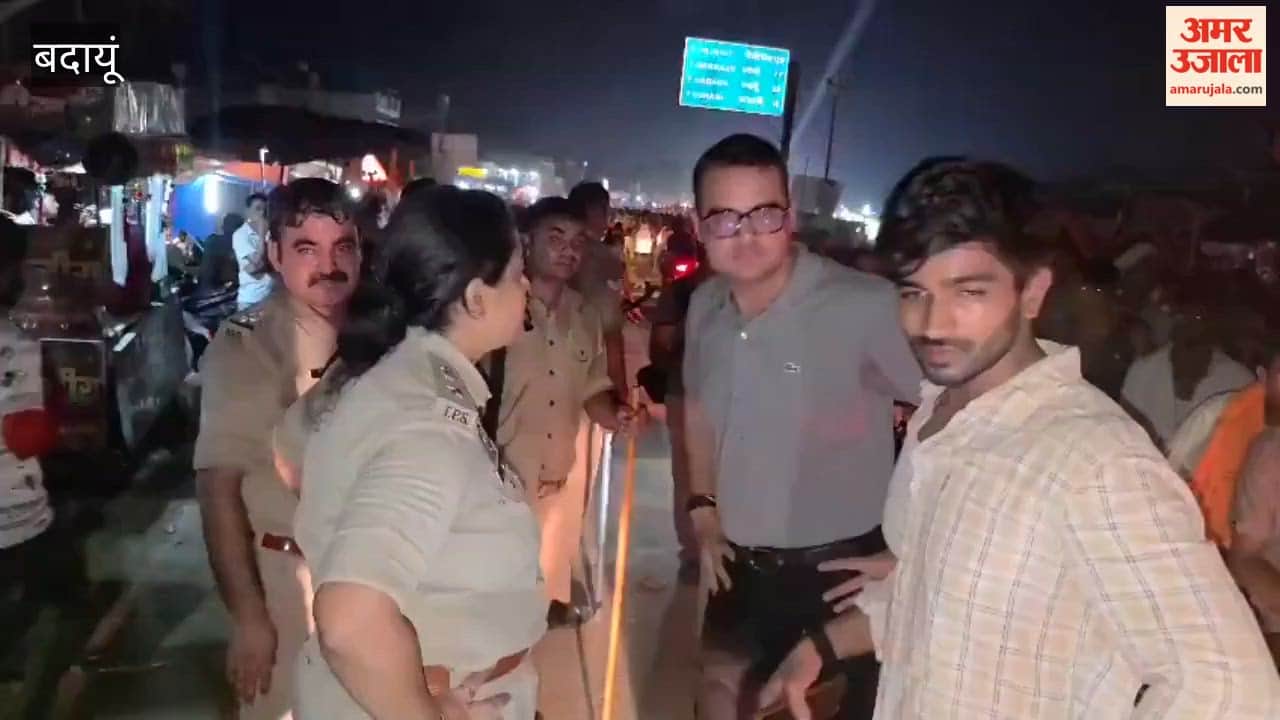massive surge of Kanwariyas flooded Kachhla in Badaun