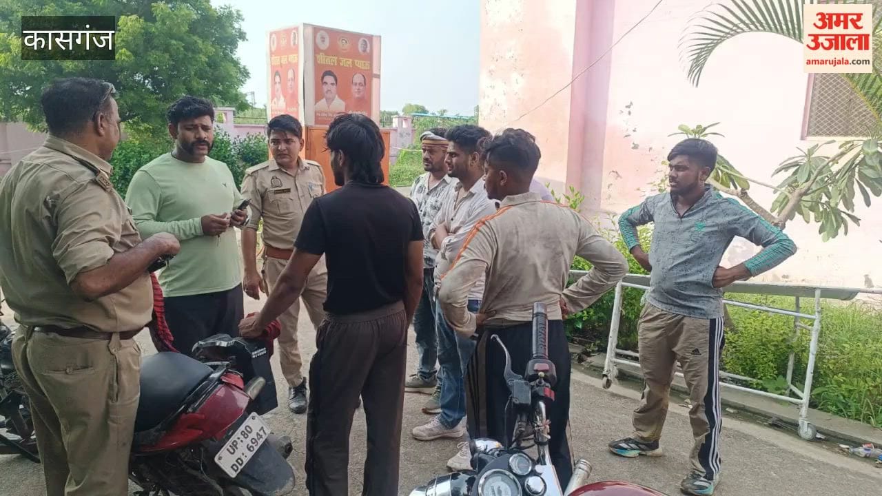Two Shiva devotees died after their bike collided with a car near the Kali River bridge.