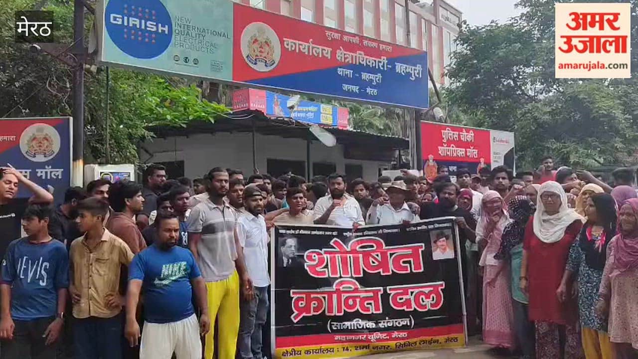 Meerut: Protesters Demand SC/ST Act Action Over Viral Abuse Video, Seek Suspension of Police Station In-charge