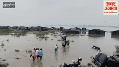 Waterlogging causes difficulties in performing last rites as well