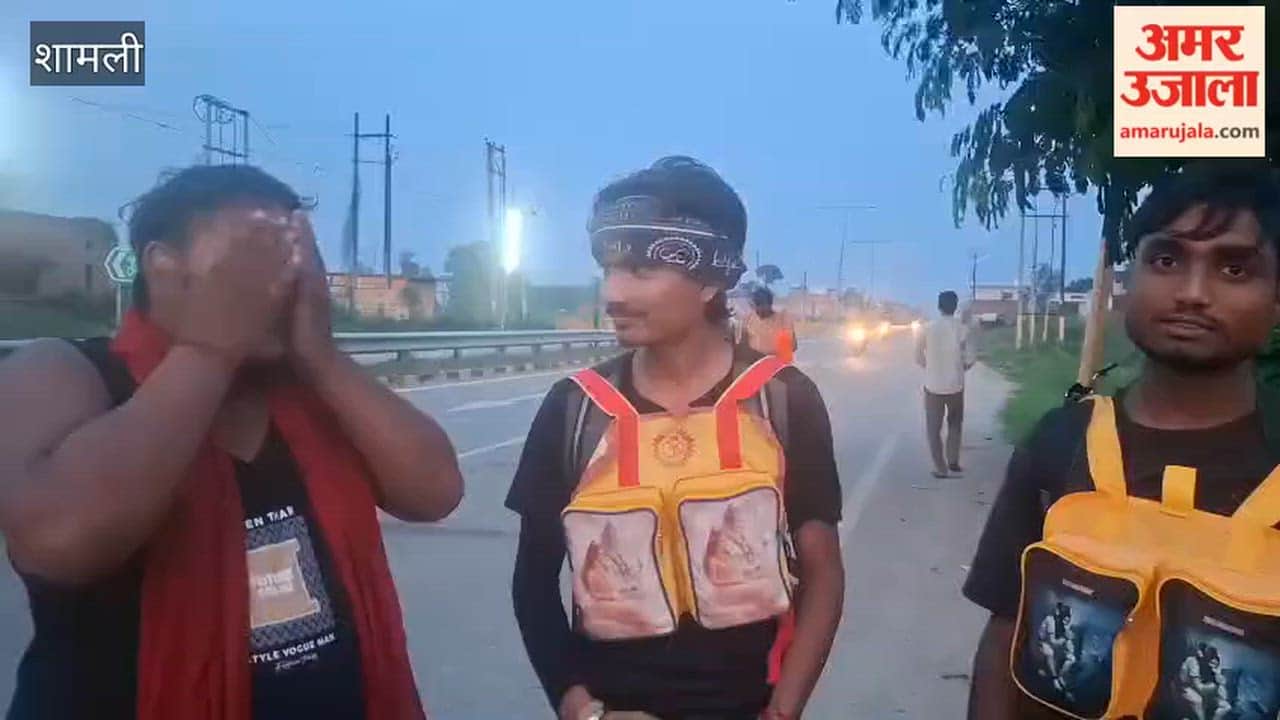 Shamli: Demand raised to declare the cow the national animal; three friends embark on the Kanwar Yatra.
