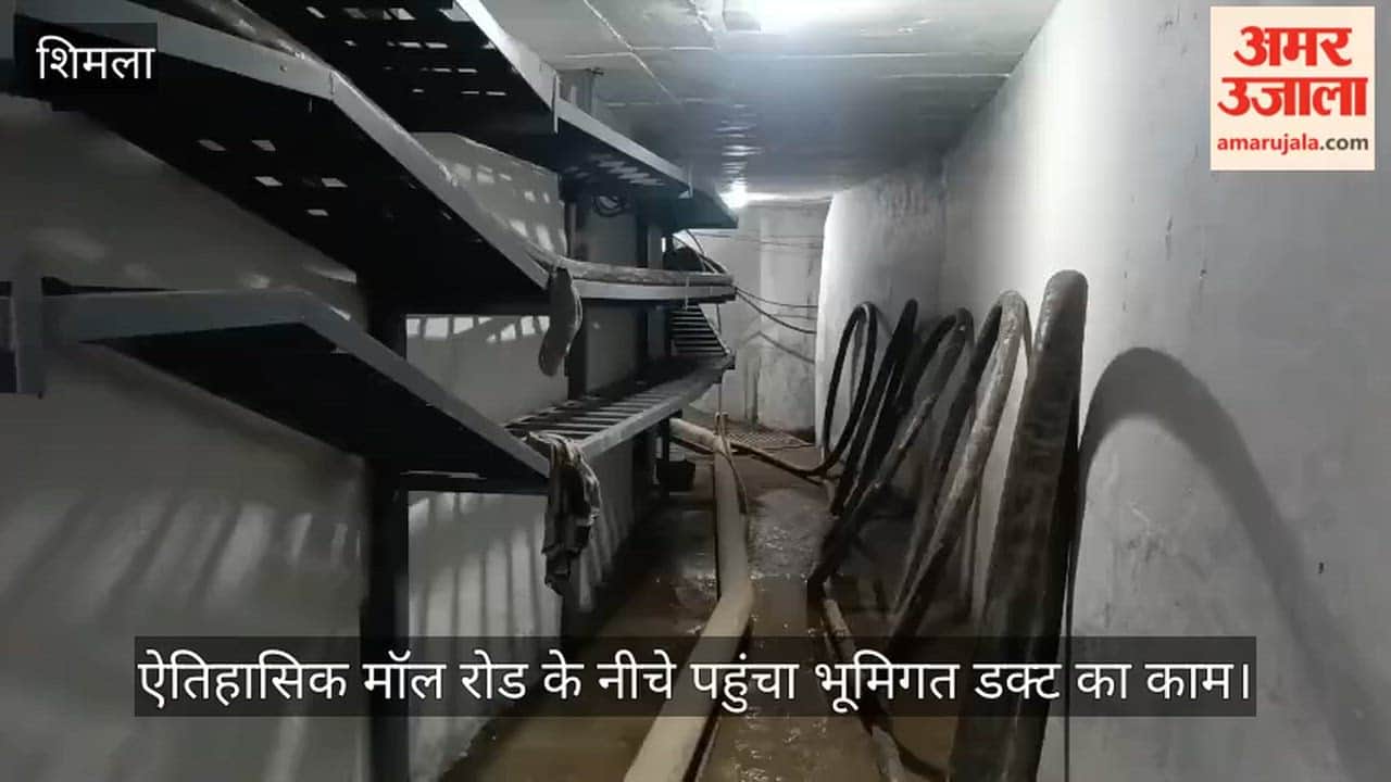 shimla mall road underground utility duct tunnel project